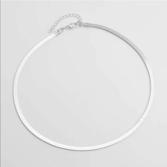 New Stainless Steel Snake Chain Statement Choker - Picture 5 of 6